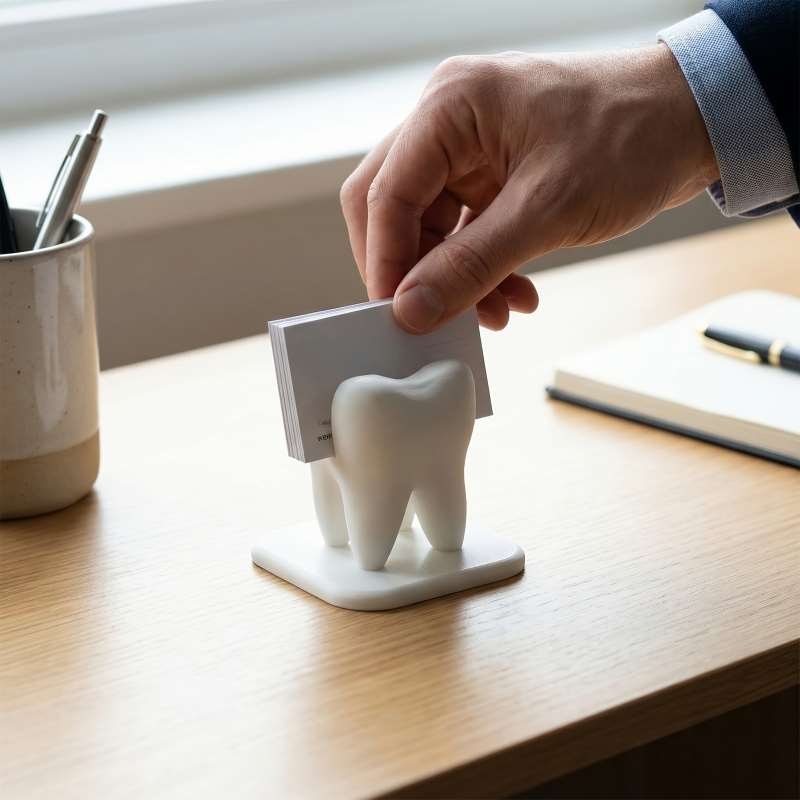 3D Printed Tooth Shaped Busine - огляд і ціна 3D Printing Tooth