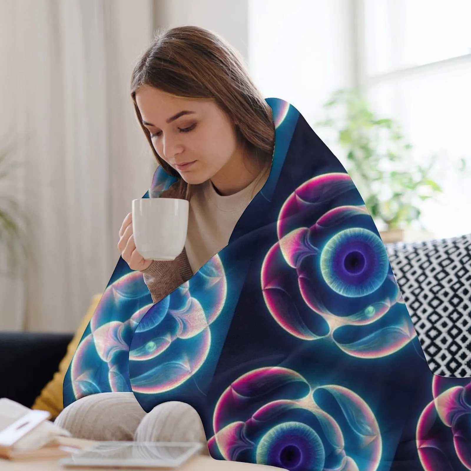 Sacred Geometry Hologram Throw - огляд і ціна 3D Printing Hologram