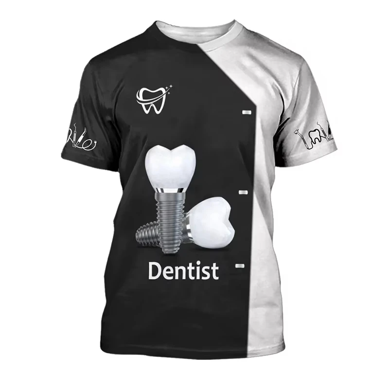 2026 New Men's T-Shirt Tooth 3 - огляд і ціна 3D Printing Tooth